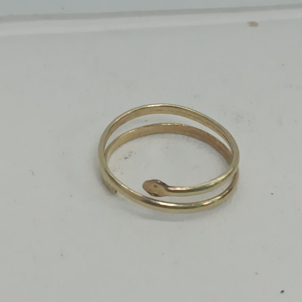 ANILLO ORO 10 K 0,60 GRMS (SEMINUEVO)