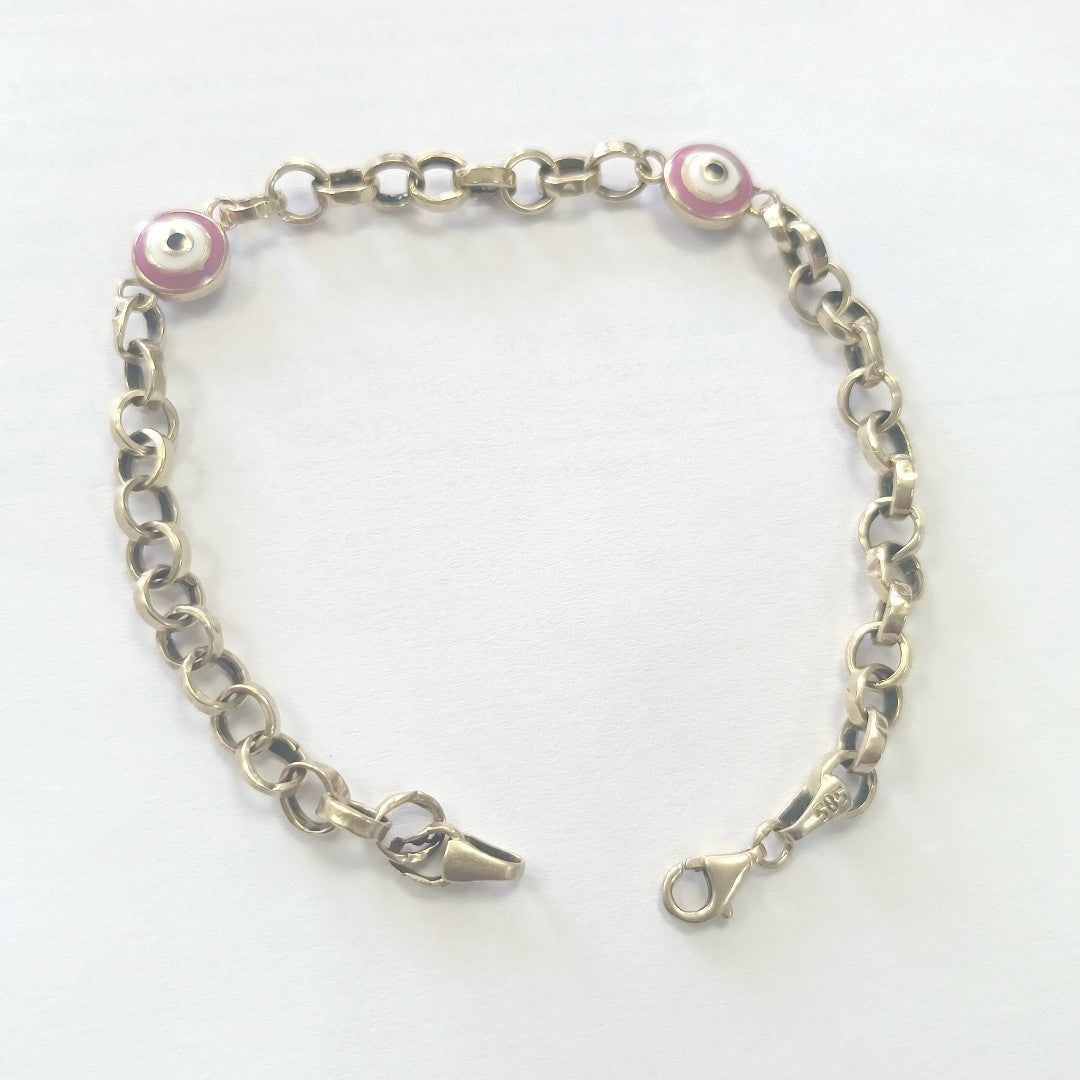 PULSERA ORO 14 K 6.5 GRMS (SEMINUEVO)
