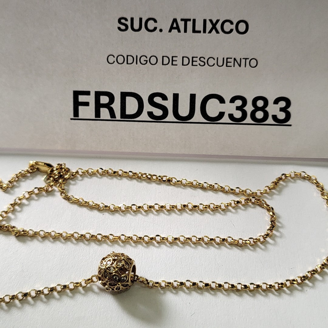 GARGANTILLAS ORO 10K 3.8 (NUEVO)