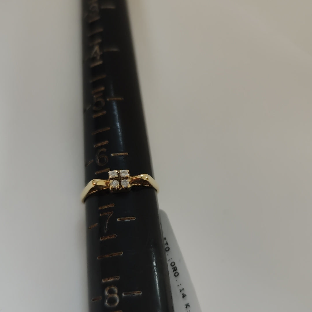 ANILLITO ORO 14 K 1.2 GRMS (SEMINUEVO)