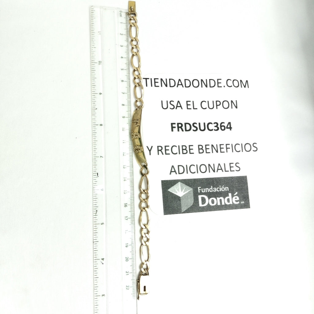 ESCLAVA ORO 14 K 11.6 GRMS (SEMINUEVO)