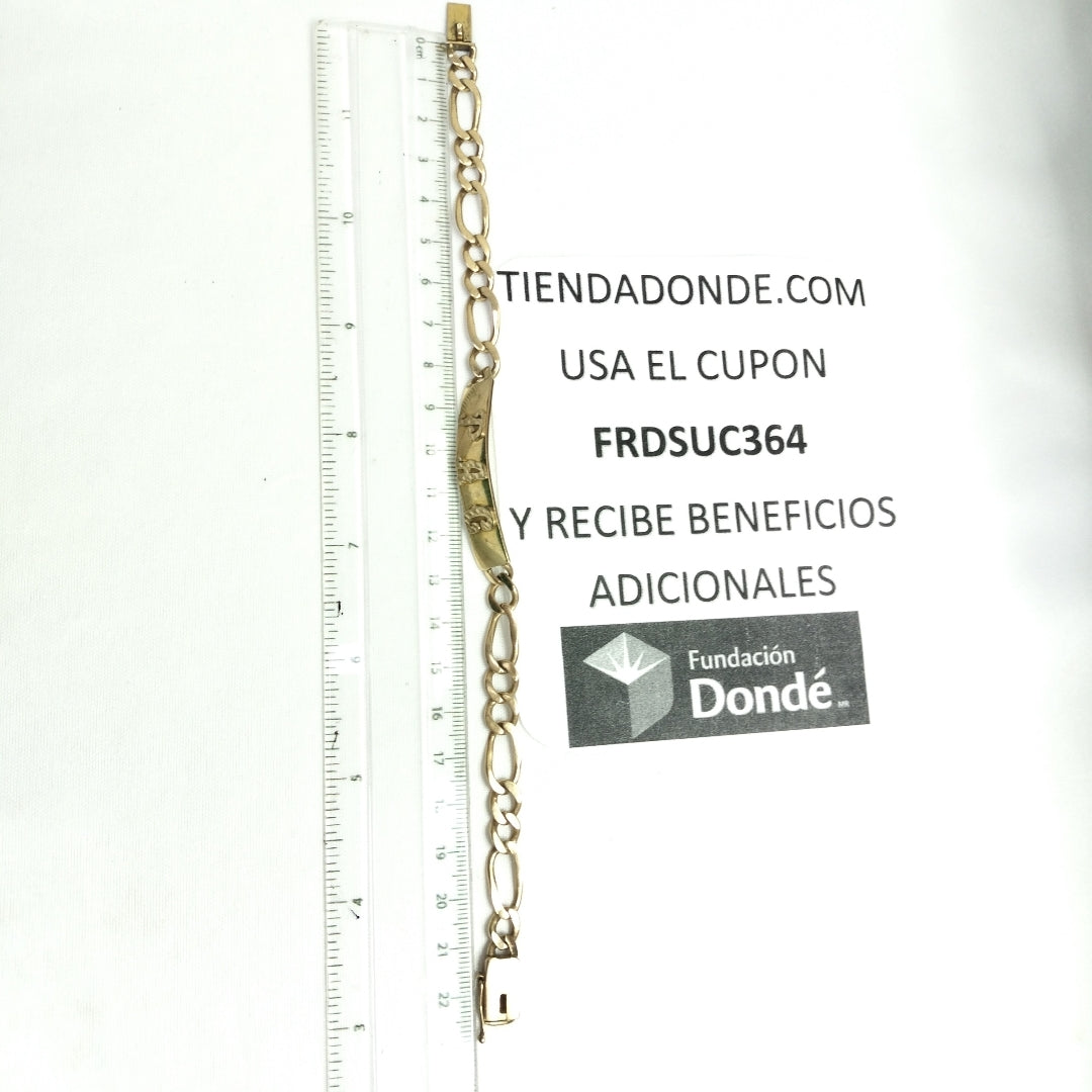 ESCLAVA ORO 14 K 11.6 GRMS (SEMINUEVO)