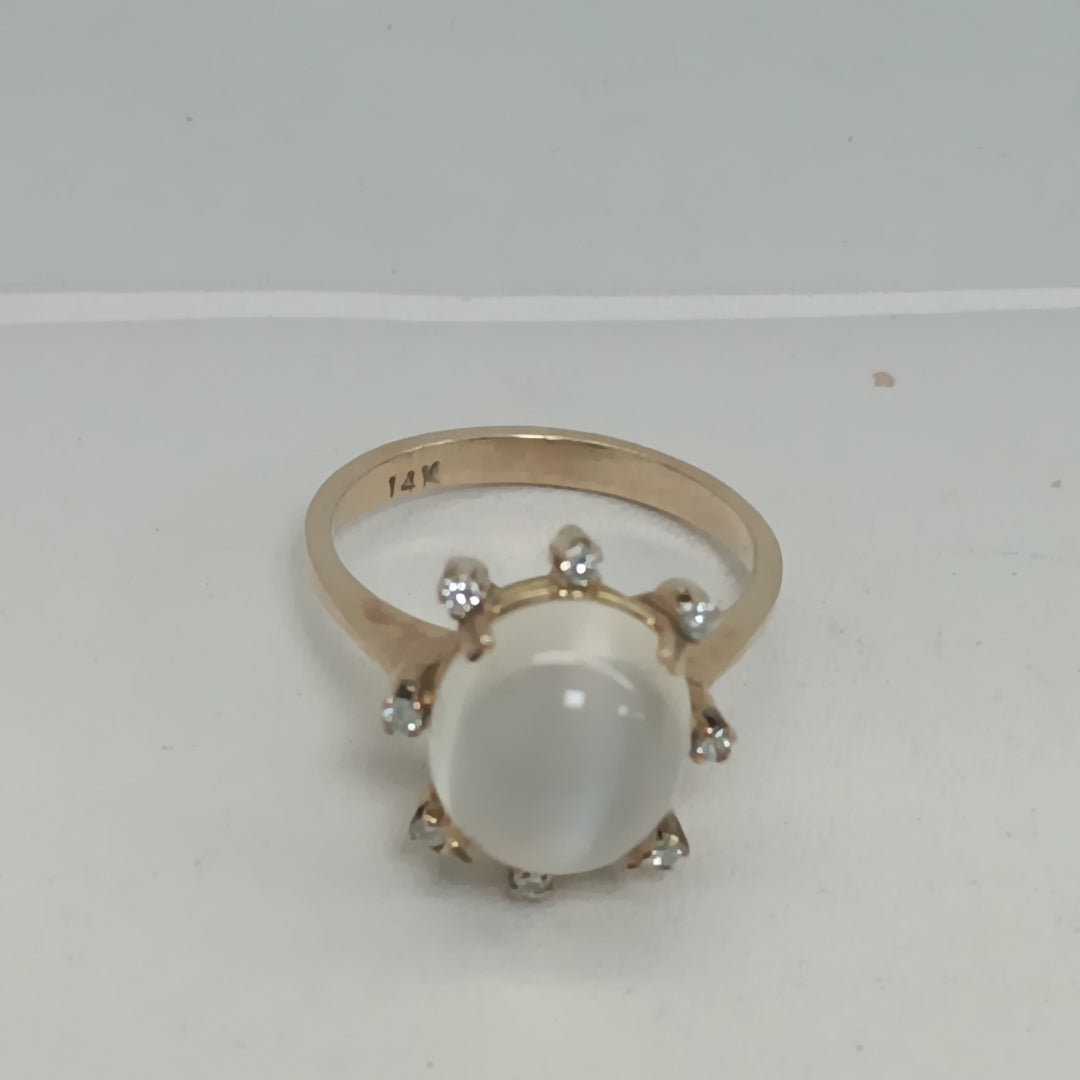 ANILLO ORO 14 K 3.8 GRMS (SEMINUEVO)
