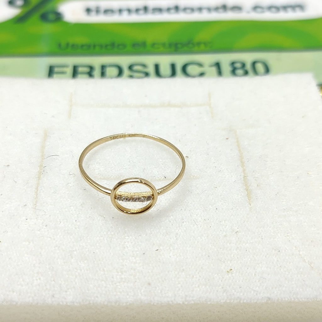 ANILLOS DAMA ORO 14K 0.7 (NUEVO)