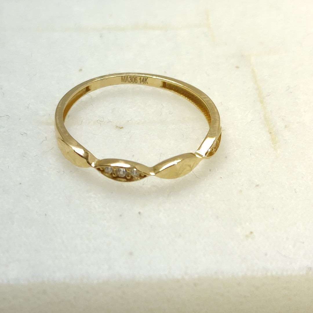 ANILLOS DAMA ORO 14K 0.9 (NUEVO)
