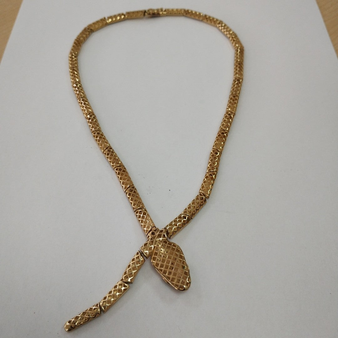 GARGANTILLA ORO 10 K 26.6 GRMS (SEMINUEVO)
