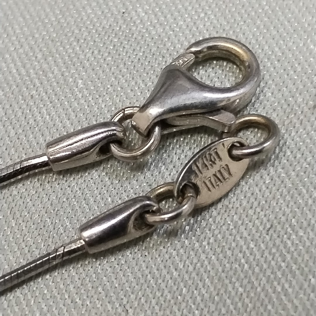 GARGANTILLA ORO BLANCO 14 K 5.9 GRMS (SEMINUEVO)