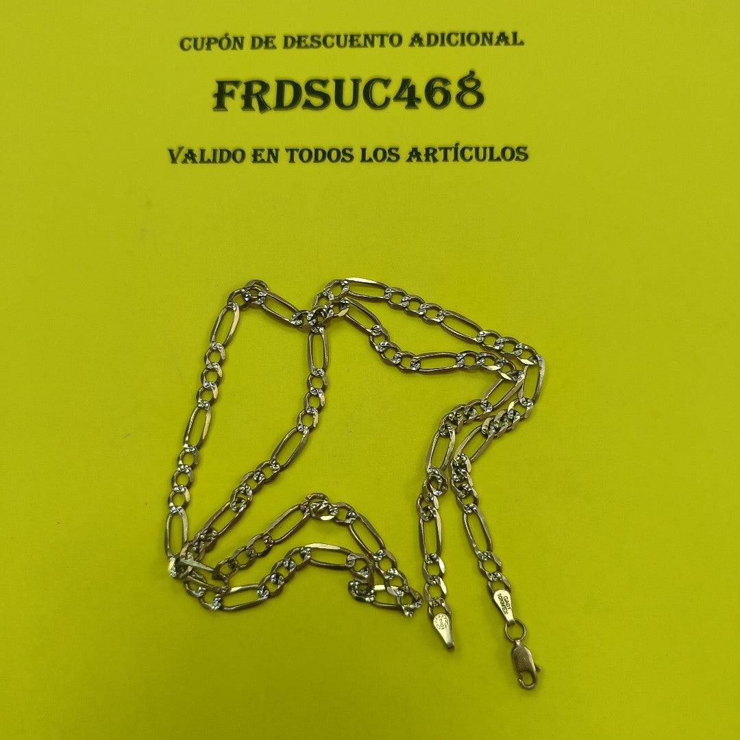 CADENA ORO,RODIADO 10 K 14,40 GRMS (SEMINUEVO)
