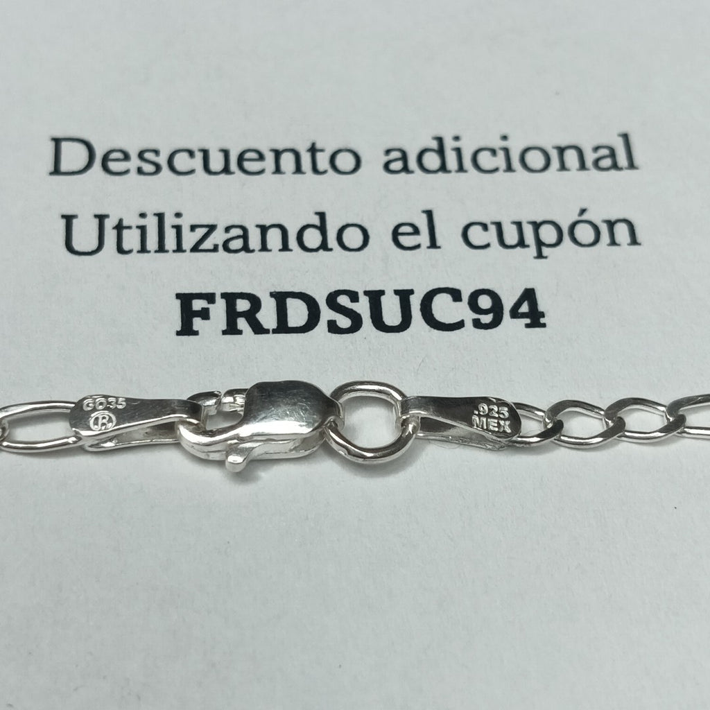 CADENA 3X1 PLATA .925 60 CM 4.62 GR (NUEVO)
