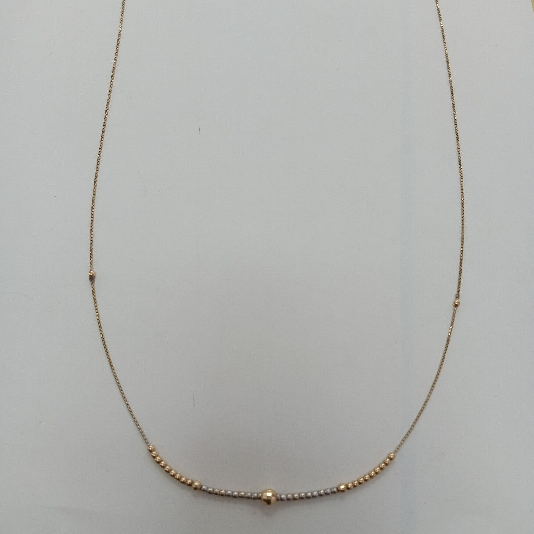 COLLAR ORO 10 K 3.2 GRMS (SEMINUEVO)