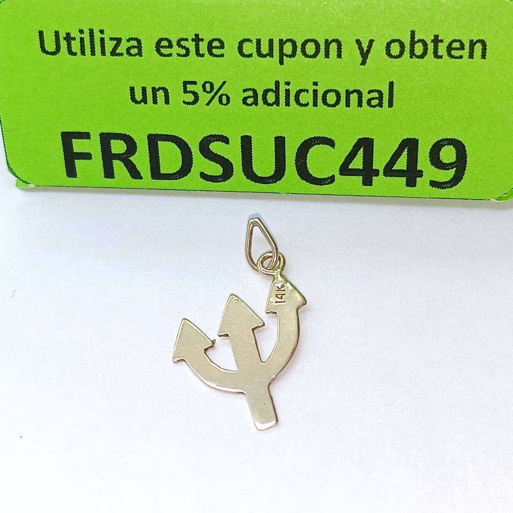 DIJE ORO 10 K 0,80 GRMS (SEMINUEVO)