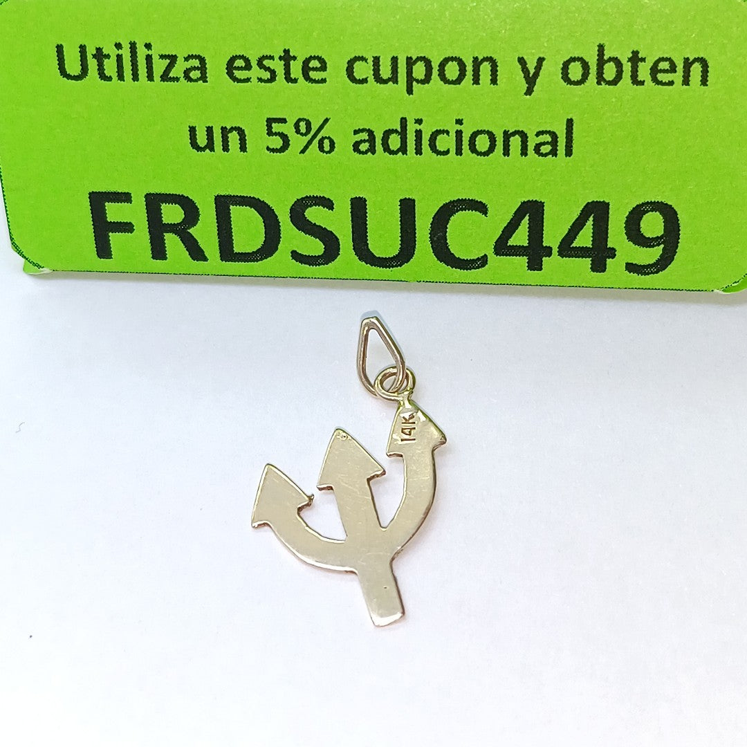 DIJE ORO 10 K 0,80 GRMS (SEMINUEVO)