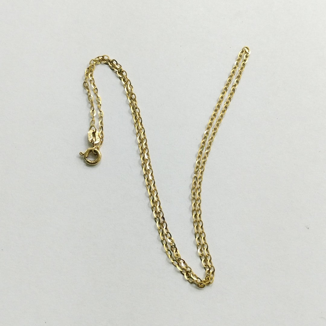 CADENA ORO 14 K 1.2 GRMS (SEMINUEVO)