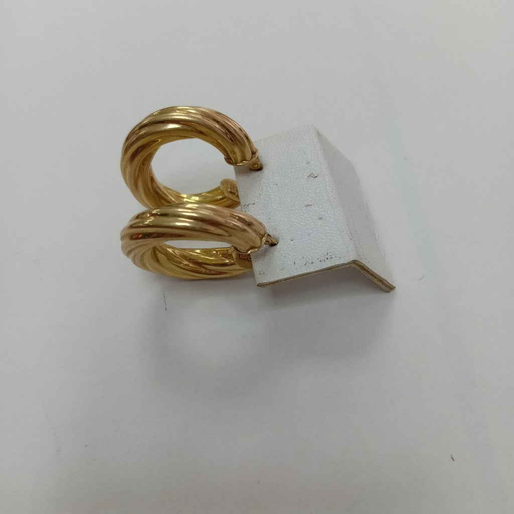 ARRACADAS PAR ORO 14 K 4.8 GRMS (SEMINUEVO)