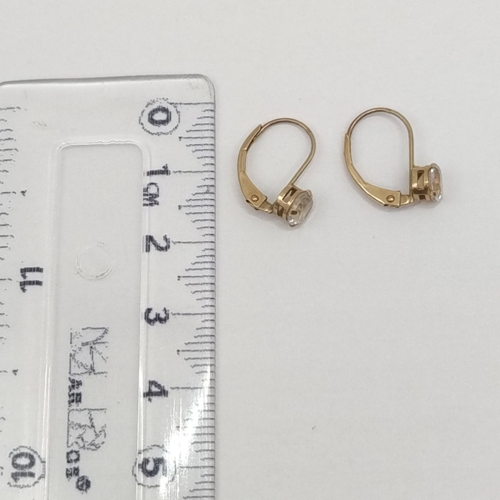 ARETES PAR ORO 10 K 1 GRMS (SEMINUEVO)