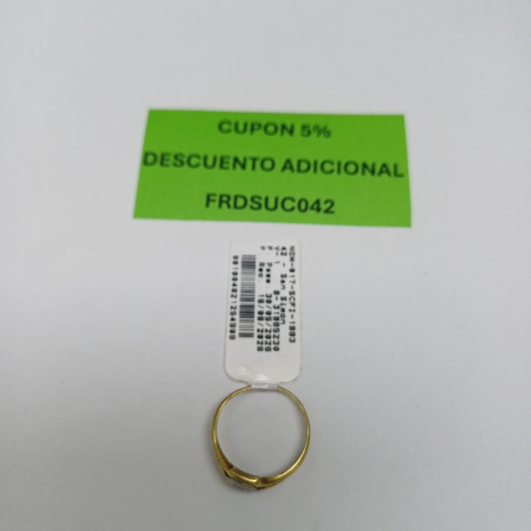 ANILLITO ORO 10 K 2 GRMS (SEMINUEVO)