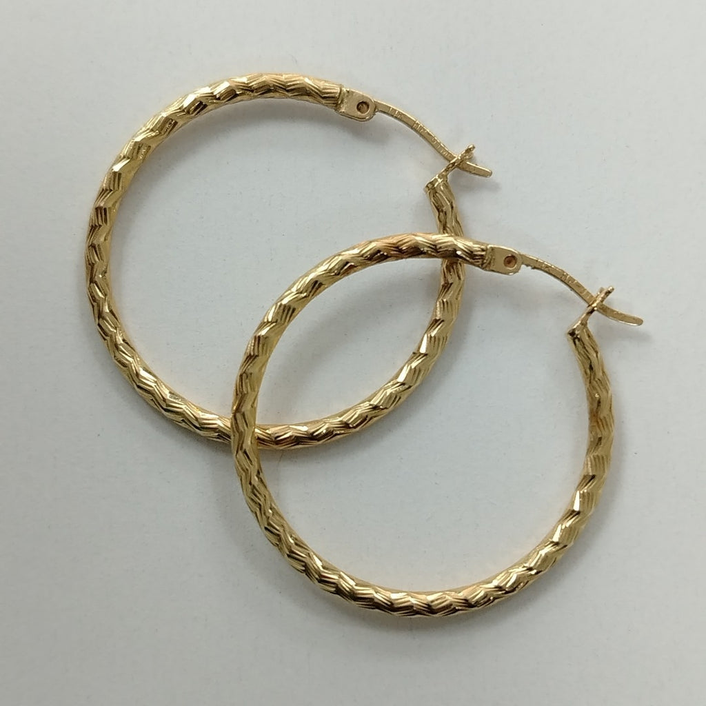 ARRACADAS PAR ORO 14 K 3 GRMS (SEMINUEVO)