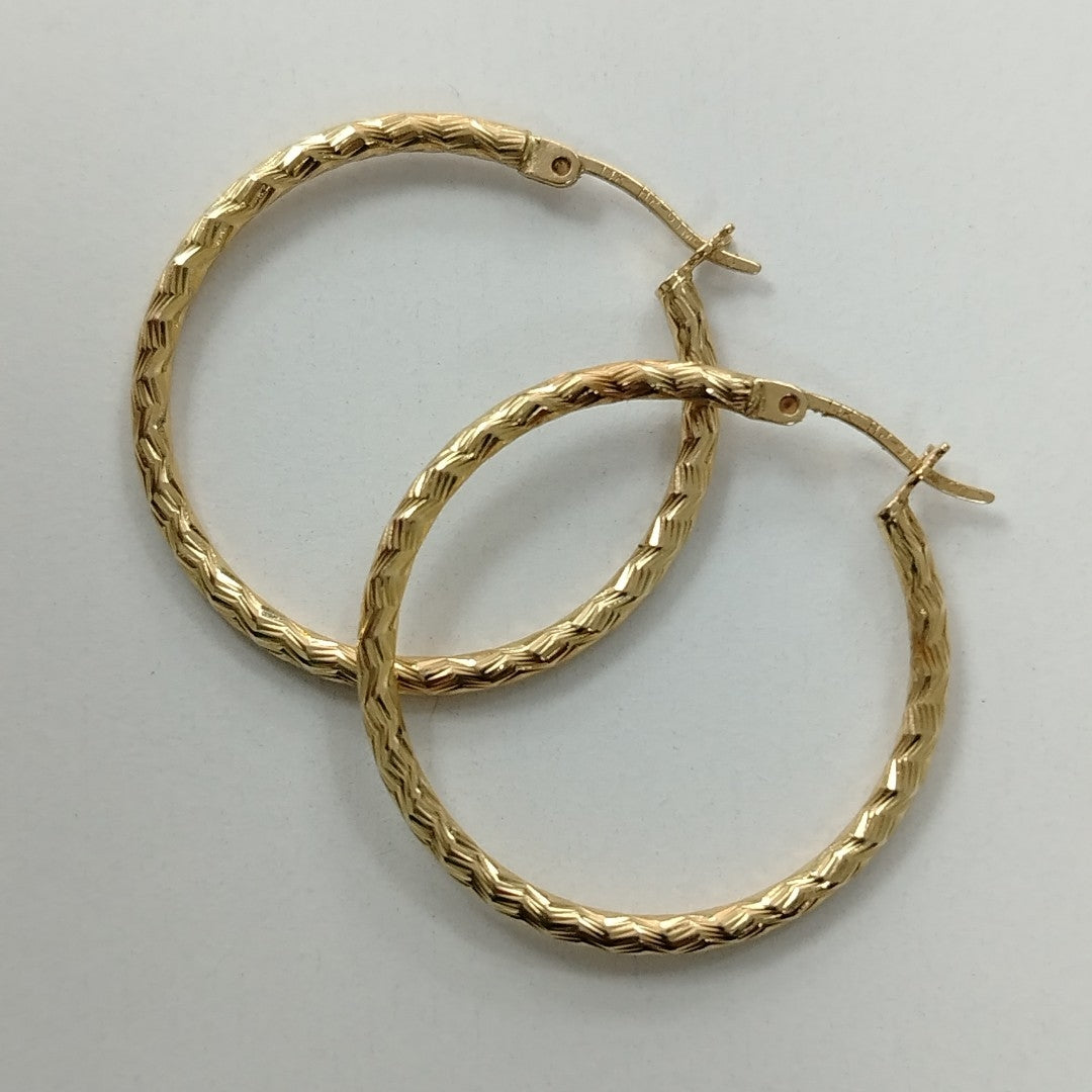 ARRACADAS PAR ORO 14 K 3 GRMS (SEMINUEVO)