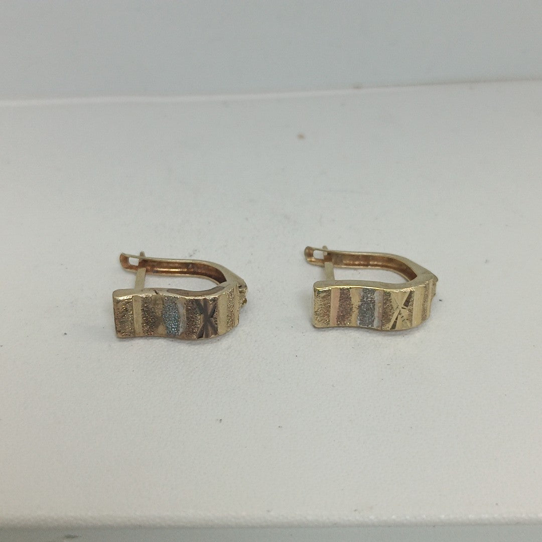 ARETES PAR ORO 10 K 1,50 GRMS (SEMINUEVO)
