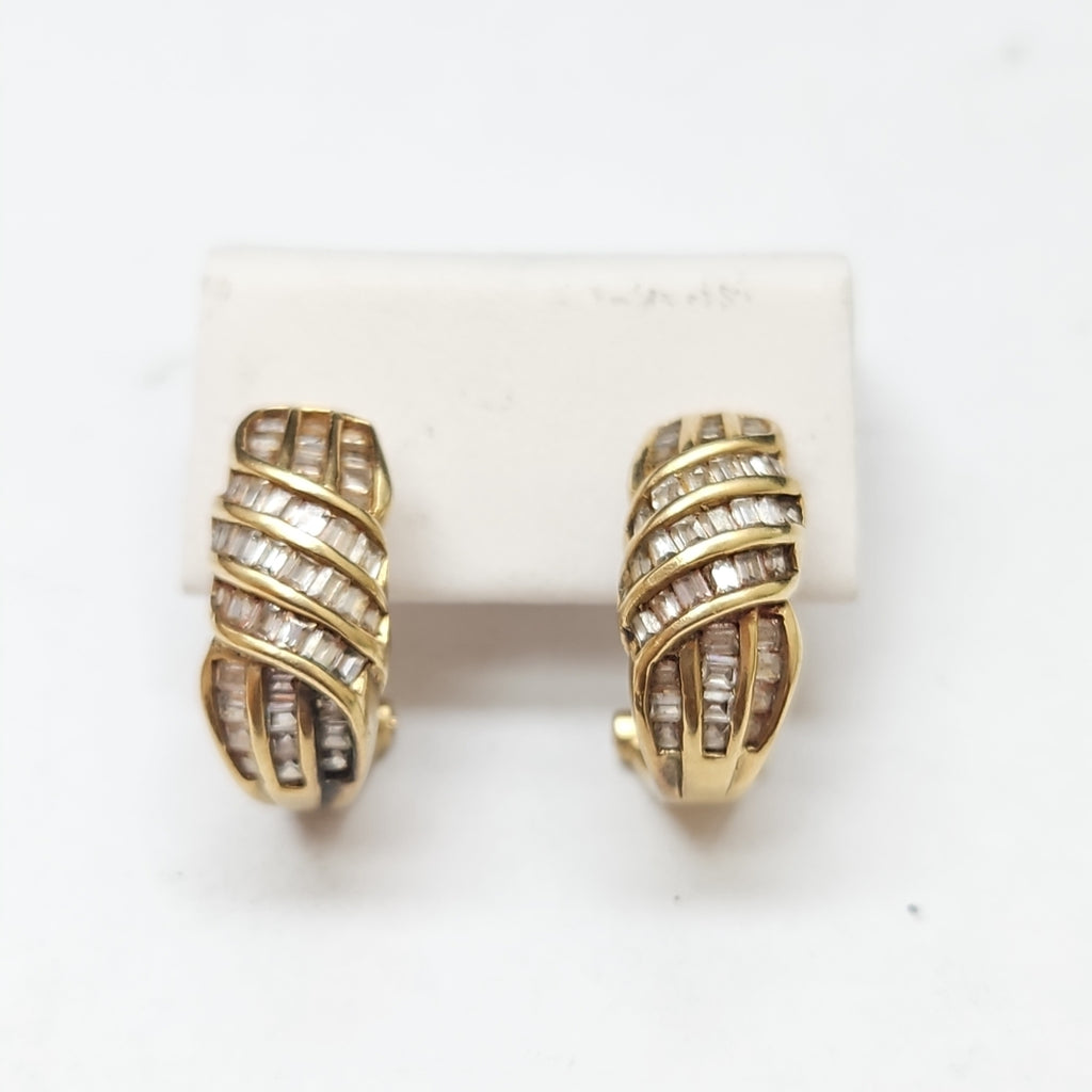 ARETES PAR ORO 10 K 6.3 GRMS (SEMINUEVO)