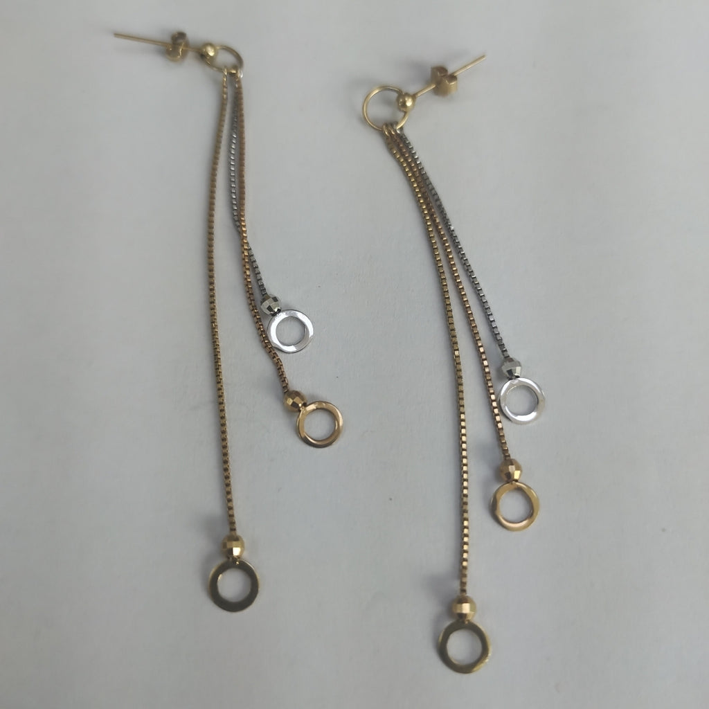ARETES PAR ORO 10 K 3 GRMS (SEMINUEVO)
