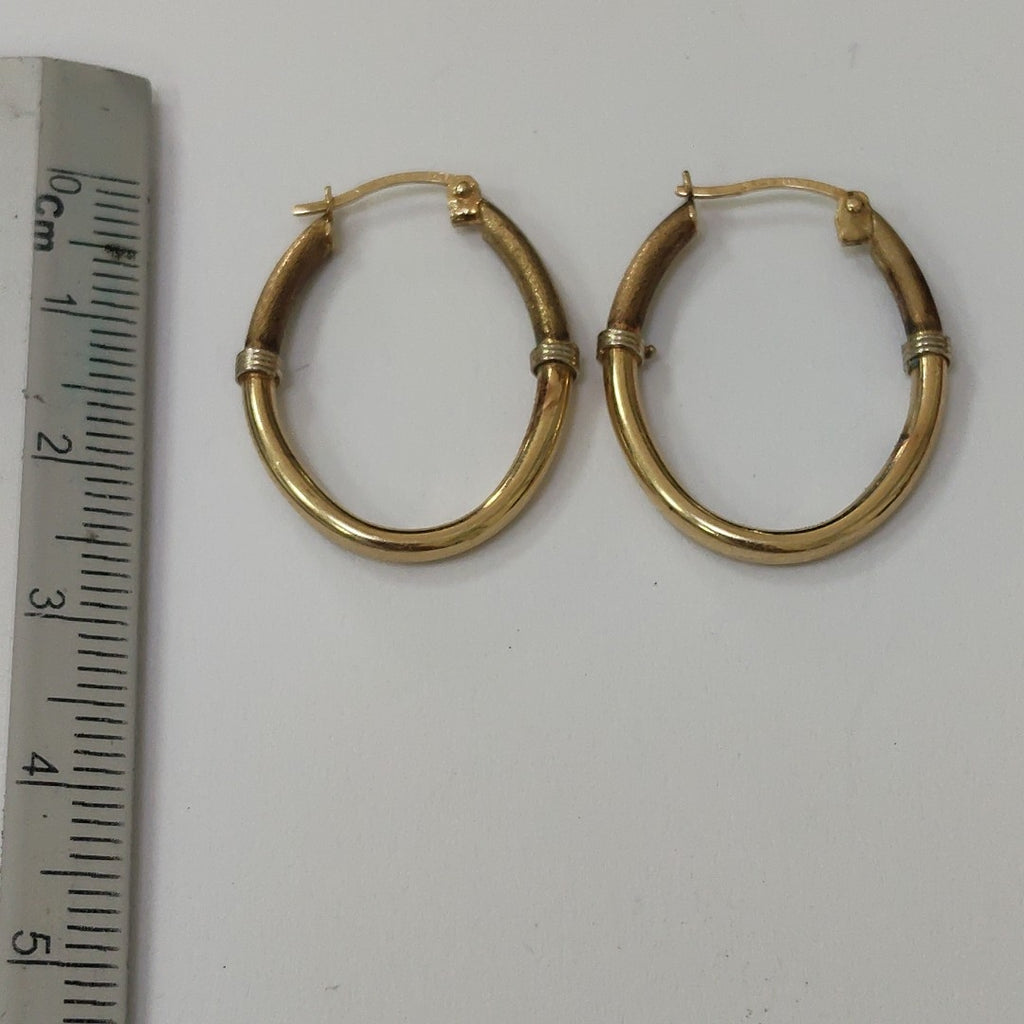 ARRACADAS PAR ORO 10 K 2.3 GRMS (SEMINUEVO)