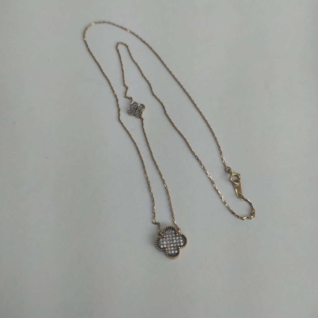COLLAR, PULSERA ORO 14 K 2.6 GRMS (SEMINUEVO)