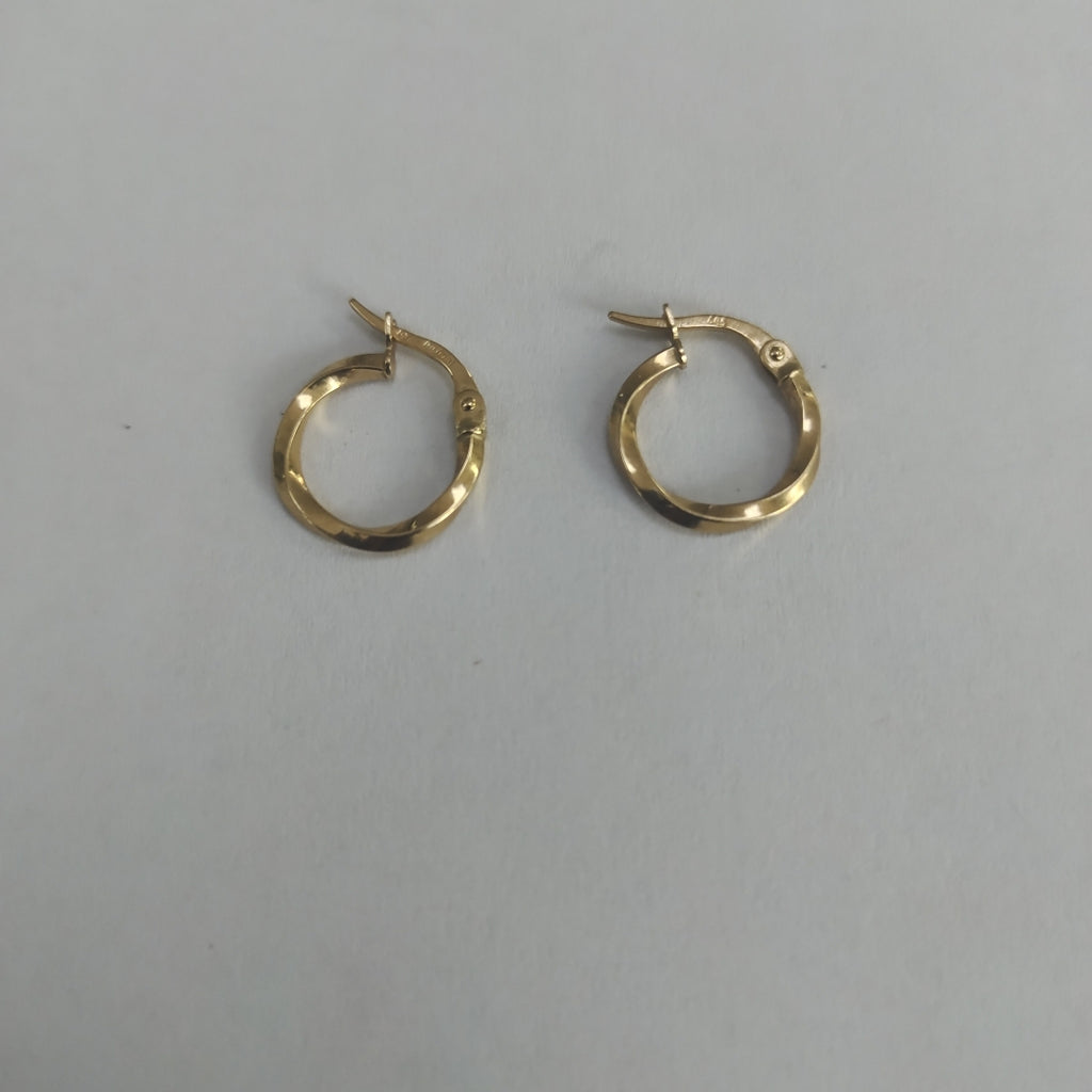 ARRACADAS PAR ORO 14 K 0.8 GRMS (SEMINUEVO)