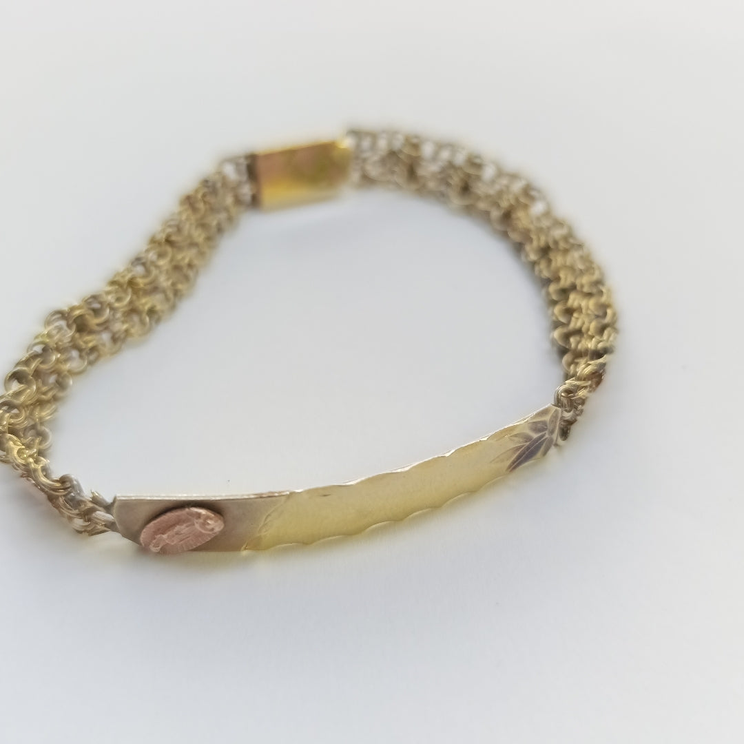 ESCLAVA ORO 14 K 9,20 GRMS (SEMINUEVO)