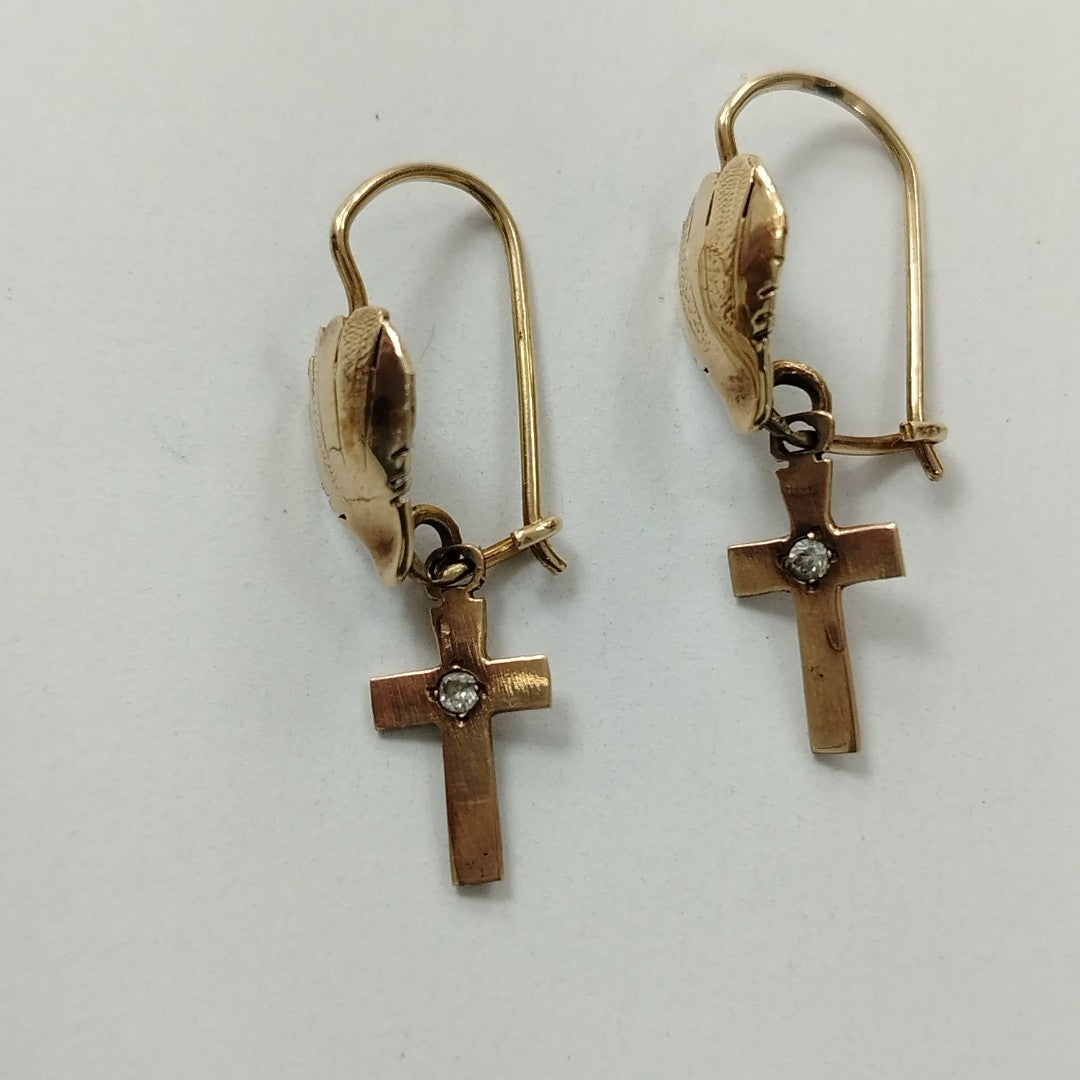 ARETES PAR ORO 8 K 2,60 GRMS (SEMINUEVO)