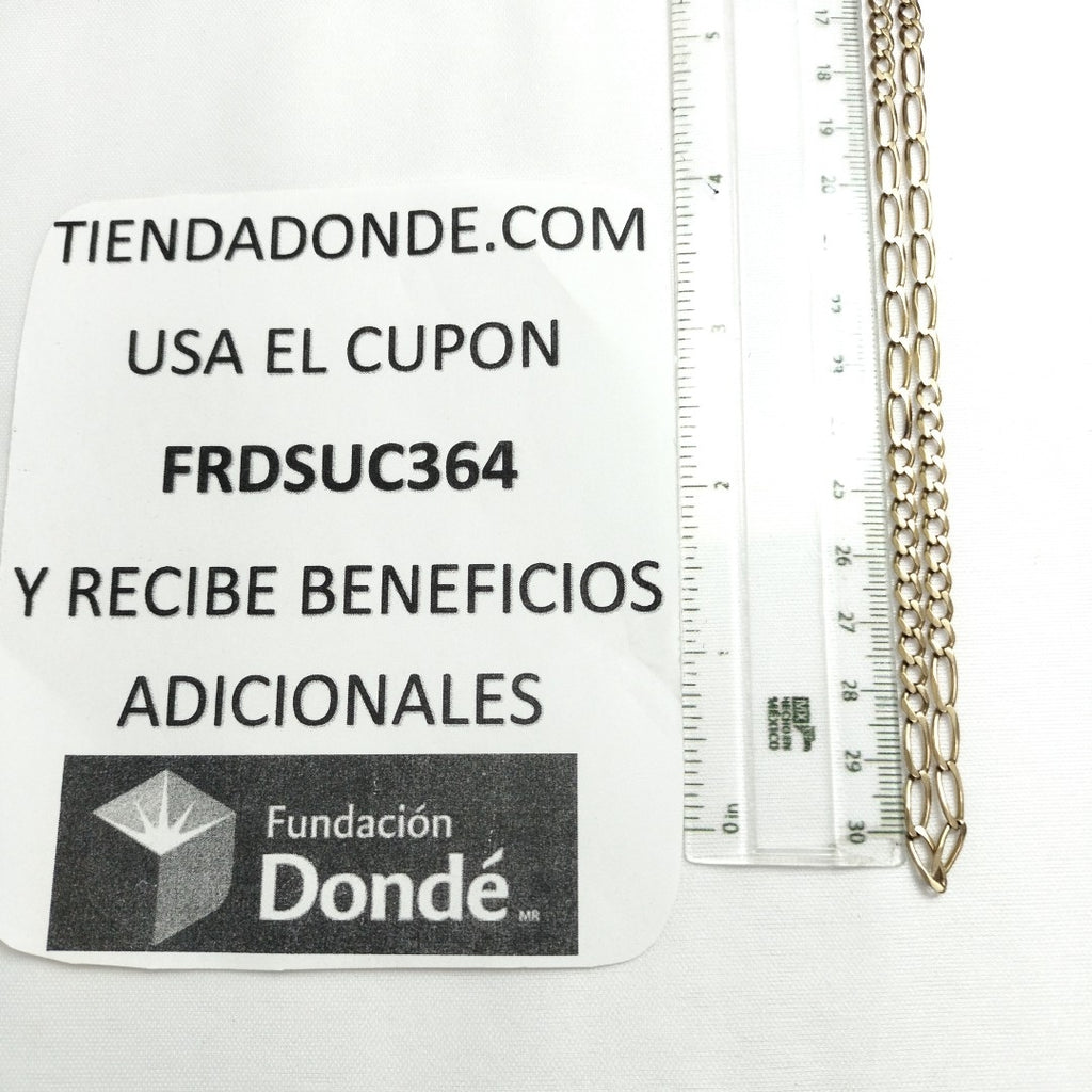 CADENA ORO 10 K 14.3 GRMS (SEMINUEVO)