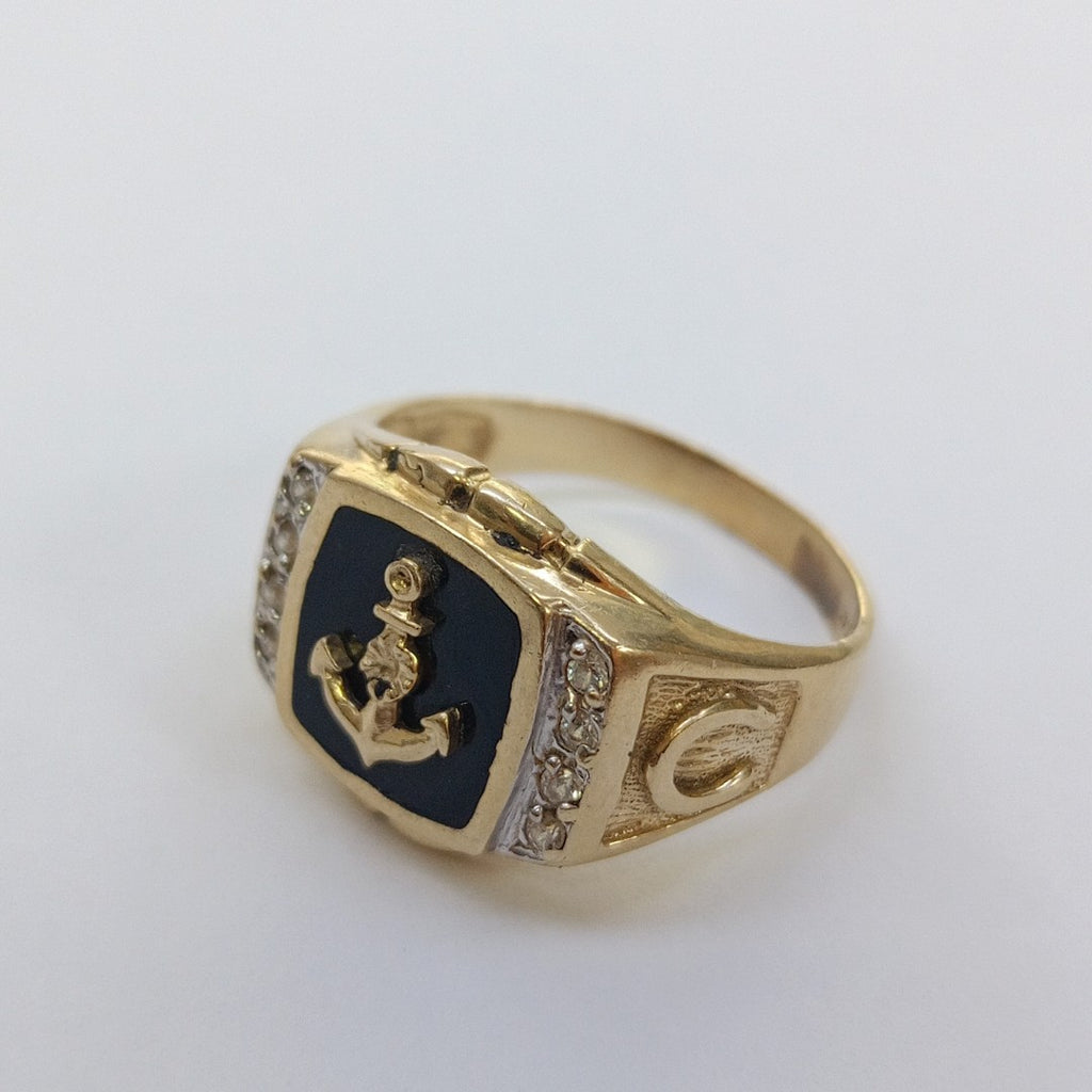ANILLO ORO 14 K 5.3 GRMS (SEMINUEVO)