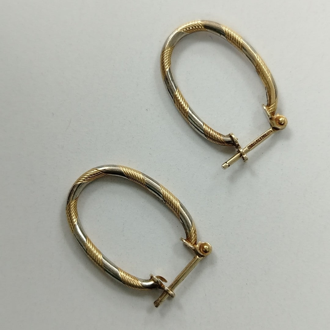 ARRACADAS PAR ORO 14 K 1.4 GRMS (SEMINUEVO)