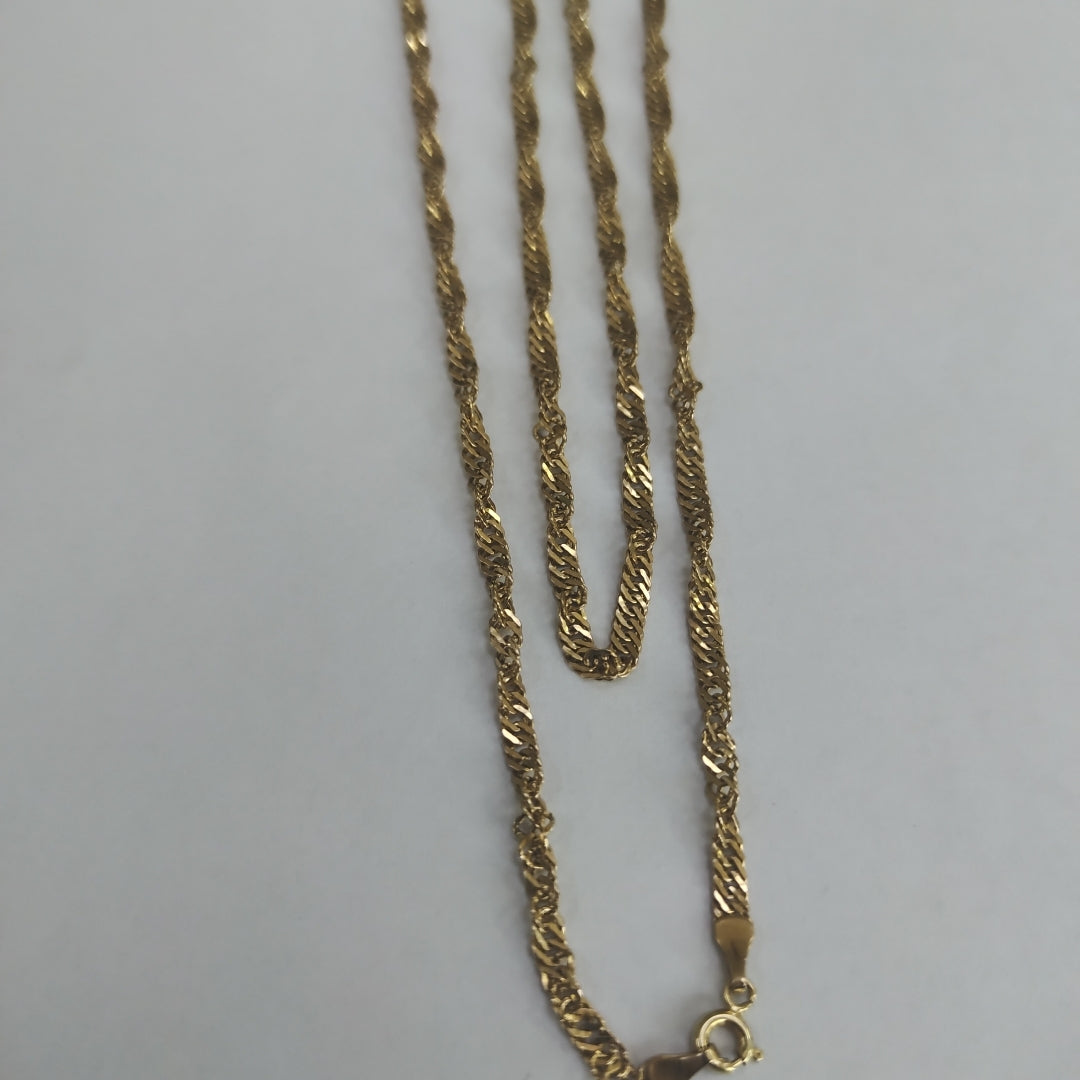 PULSERA ORO 14 K 3.8 GRMS (SEMINUEVO)