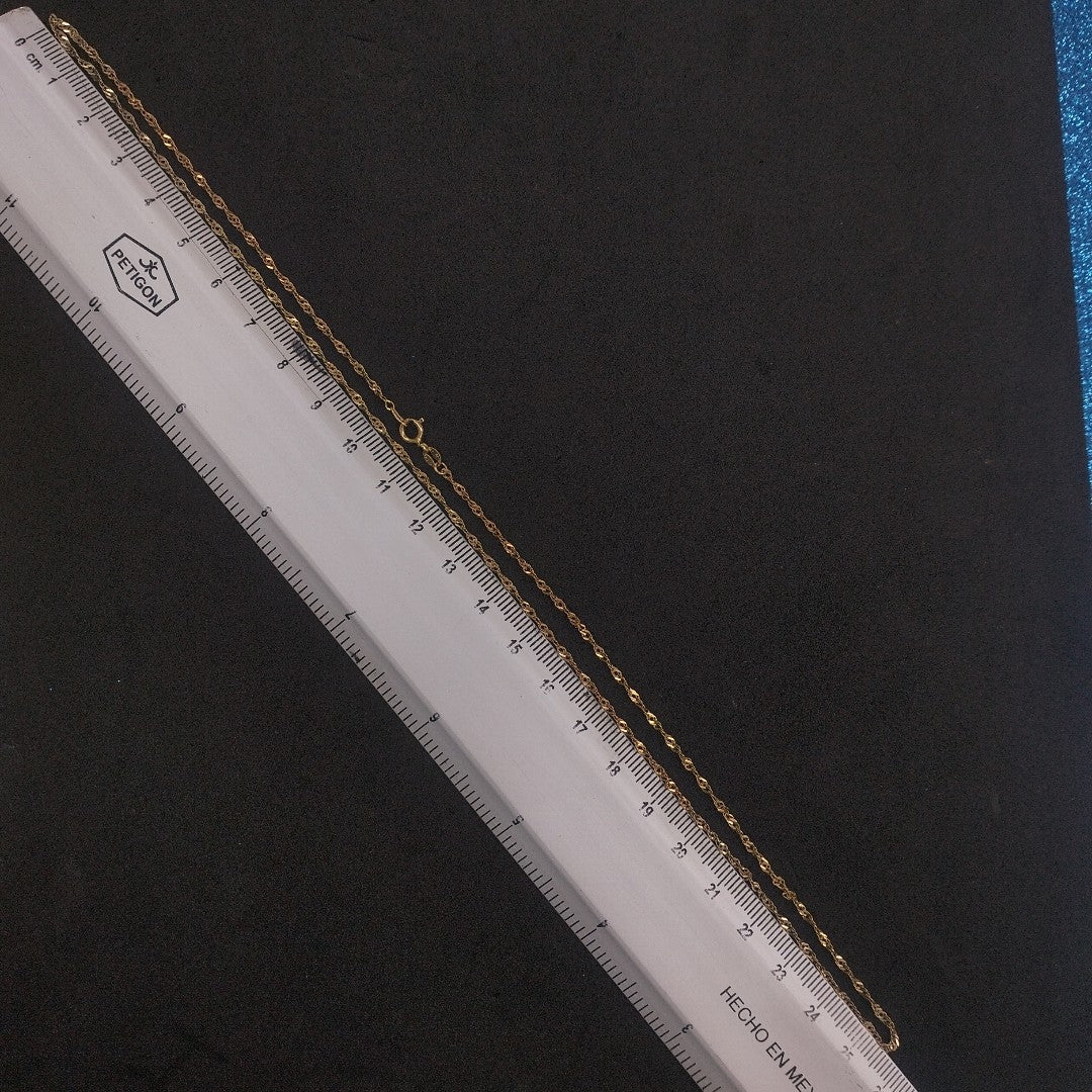 CADENA ORO 14 K 2.3 GRMS (SEMINUEVO)