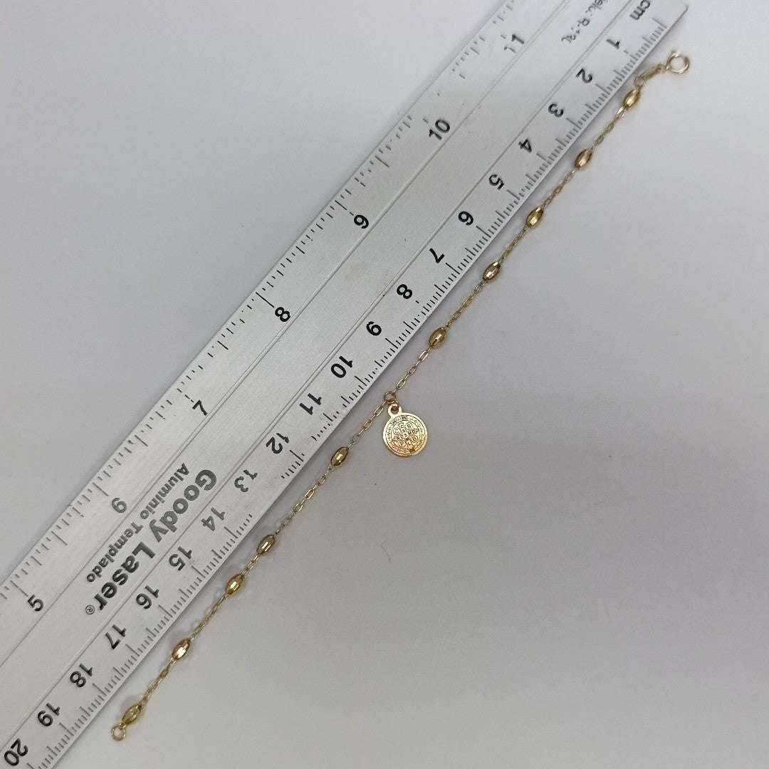 PULSERA ORO 14 K 2.3 GRMS (SEMINUEVO)