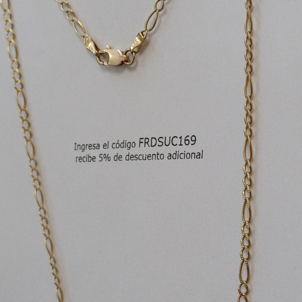 CADENA ORO 14 K 4.4 GRMS (SEMINUEVO)