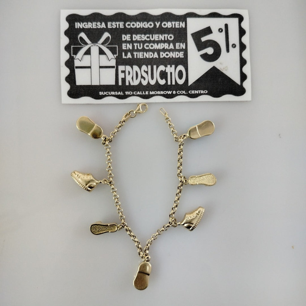 PULSERA ORO 14 K 11.1 GRMS (SEMINUEVO)