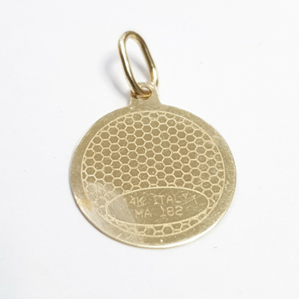 MEDALLA RELIGIOSA ORO 14 K 0.7 GRMS (SEMINUEVO)