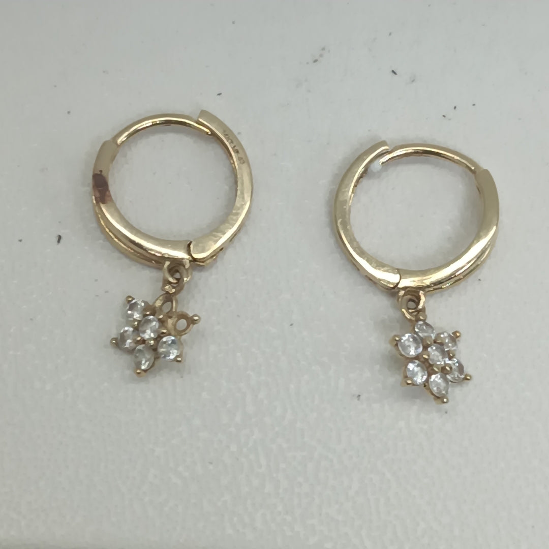 ARETES PAR ORO 14 K 1,60 GRMS (SEMINUEVO)