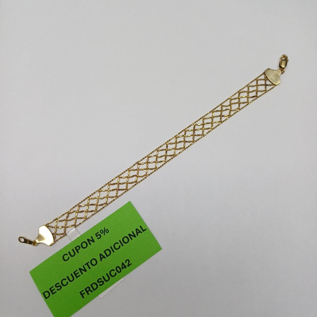PULSERA ORO 14 K 4.7 GRMS (SEMINUEVO)