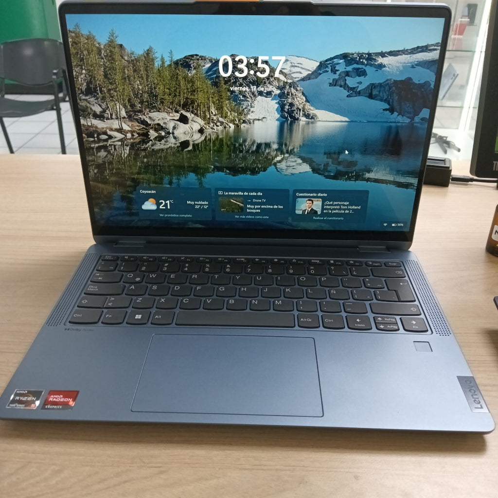 LAPTOP LENOVO IDEAPAD FLEX 5 14ABR8 (2 EN 1) (2023) 512 GB SSD 8 GB RAM (SEMINUEVO)