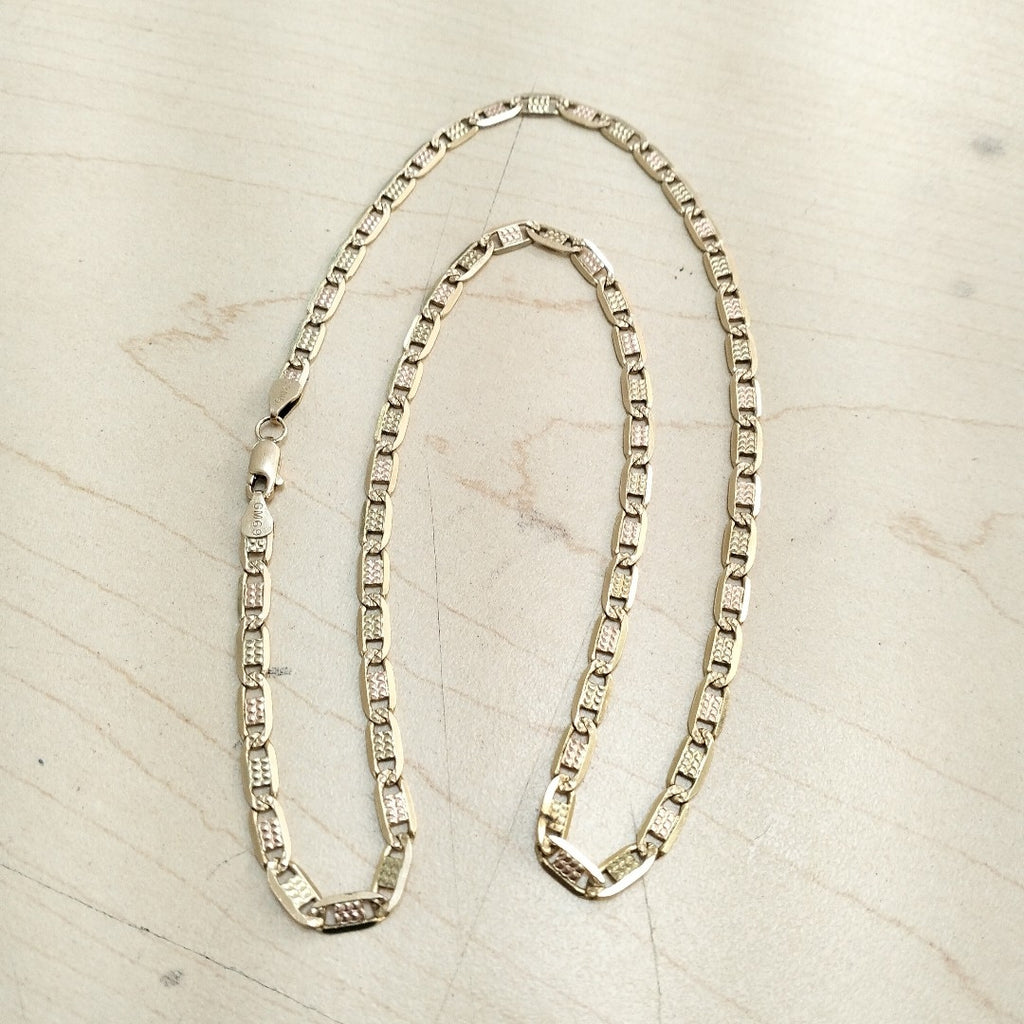 CADENA ORO COMBINADO 14 K 15,90 GRMS (SEMINUEVO)
