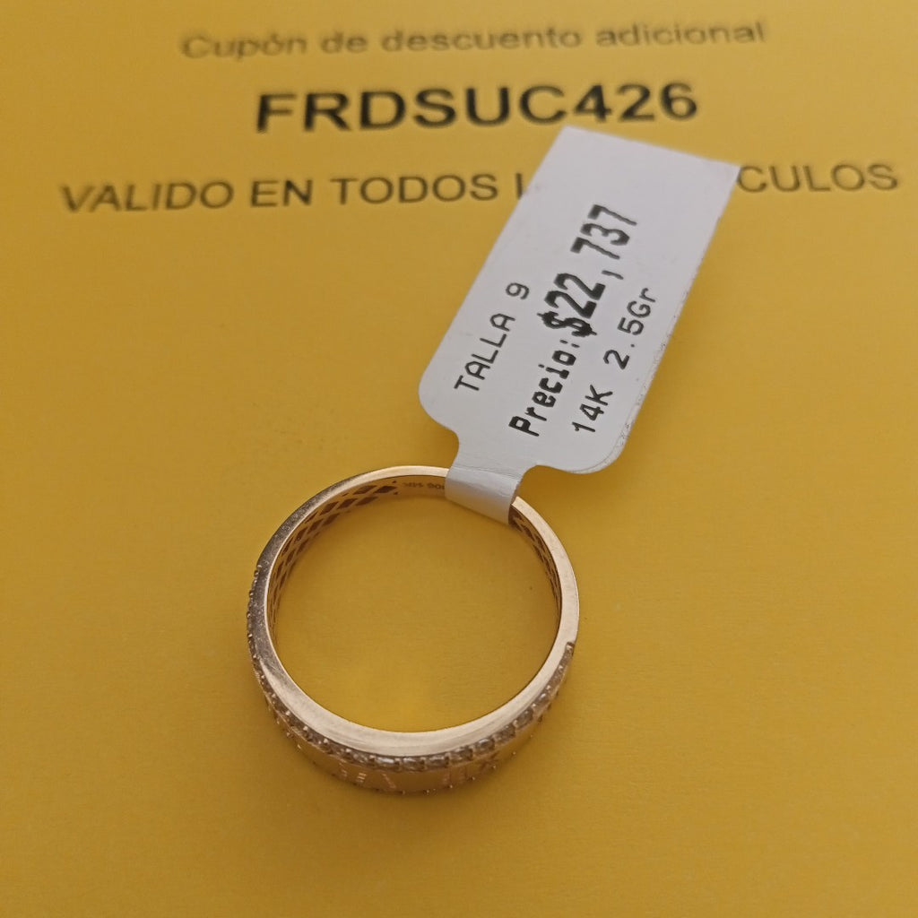 ANILLOS DAMA ORO 14K 2.5 (NUEVO)