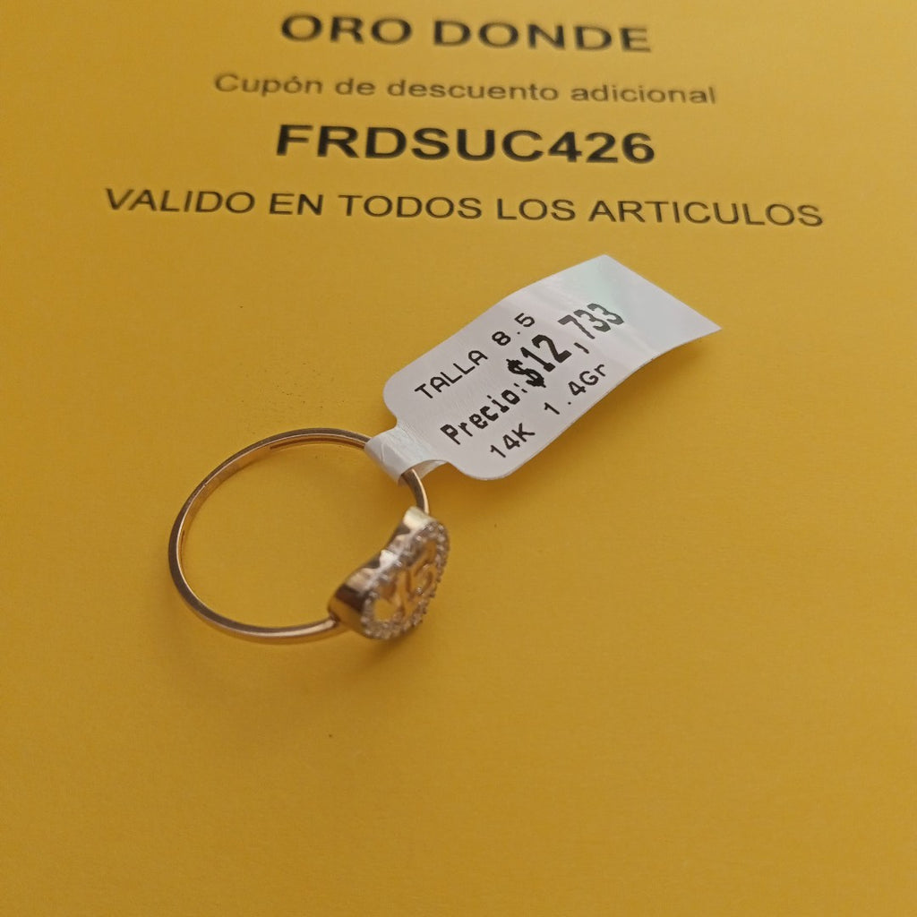 ANILLOS DAMA ORO 14K 1.4 (NUEVO)