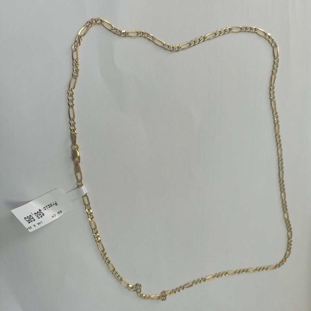 CADENA TEJIDO 3X1 8.3G 55 CM (NUEVO)