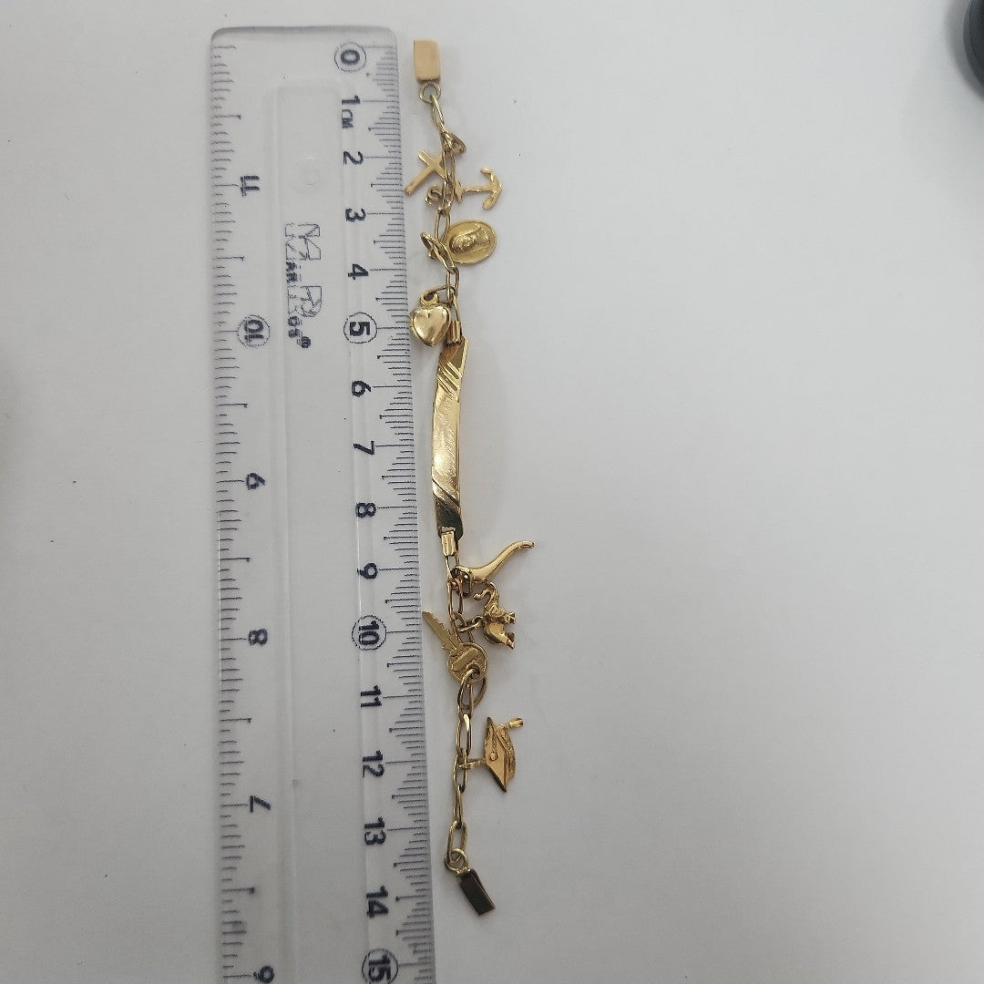 ESCLAVA ORO 10 K 6.7 GRMS (SEMINUEVO)