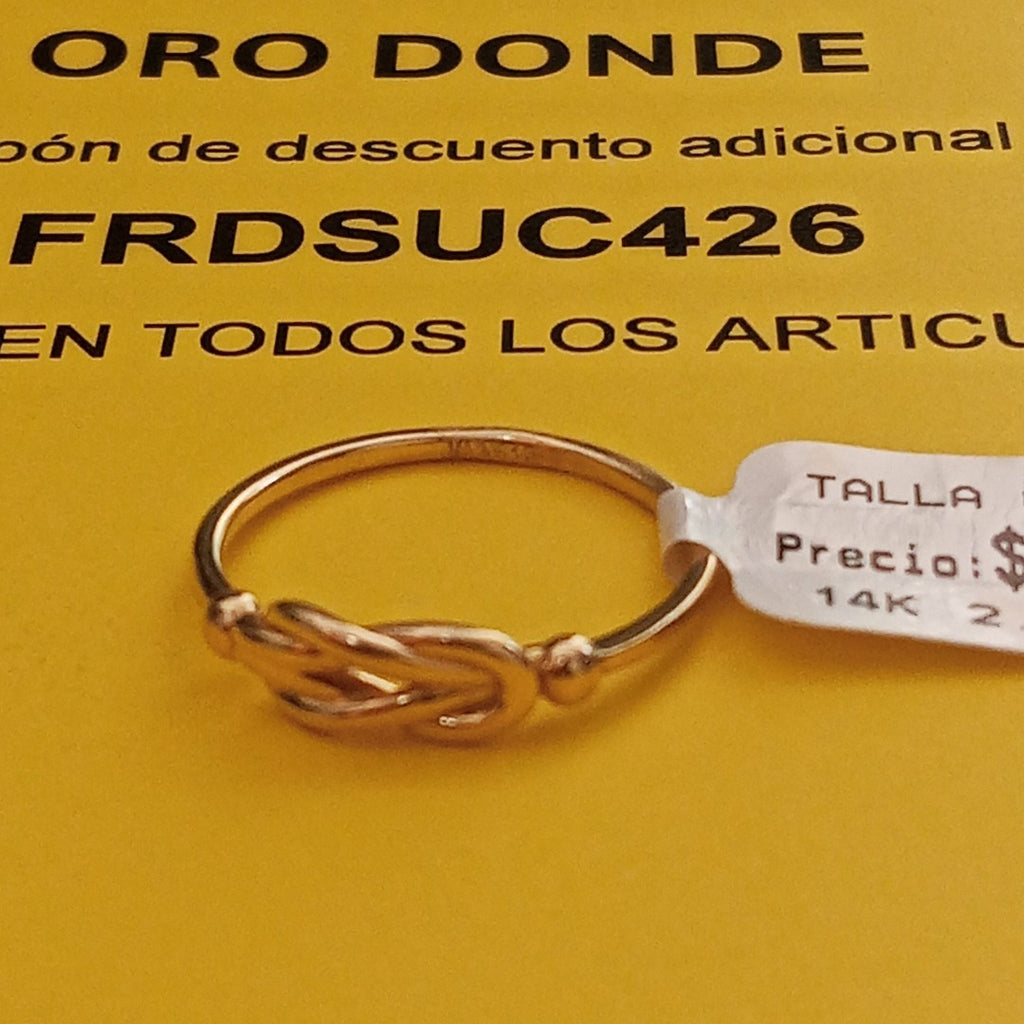 ANILLOS DAMA ORO 14K 2.1 (NUEVO)