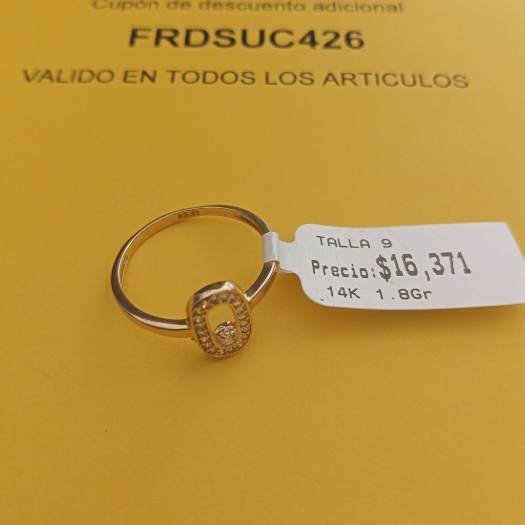 ANILLOS DAMA ORO 14K 1.8 (NUEVO)
