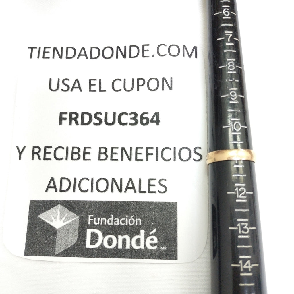 ARGOLLA ORO 10 K 4.4 GRMS (SEMINUEVO)